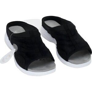 Easy Spirit Traciee Lite Black Slip-On Sandals Women's US 7.5